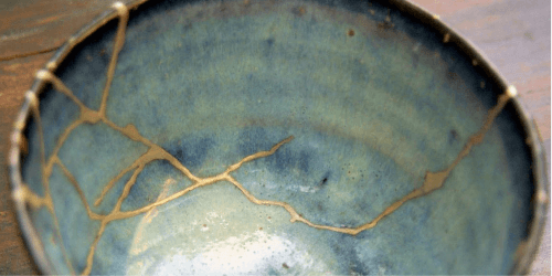 Kintsugi, The Art of Precious Scars  ~  Laura Hallissey